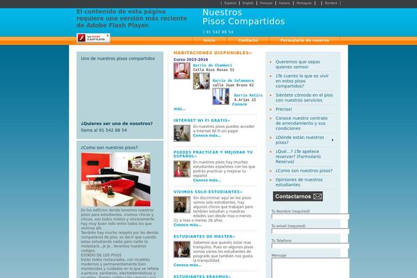 Site using Beauty Contact Popup Form plugin