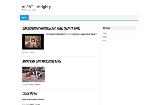 Site using Multi Rating plugin