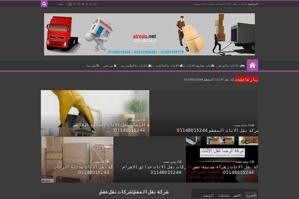 Sahifa theme site design template sample