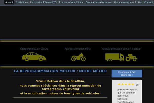 Ultimatum theme site design template sample