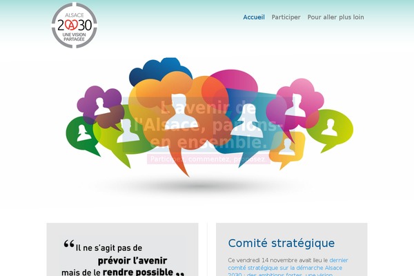 alsace2030.eu site used Capture