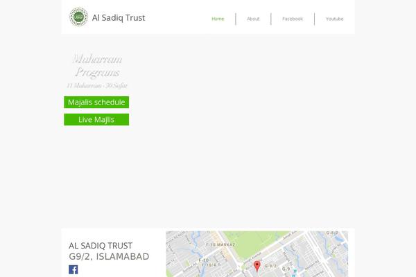 SKT Charity theme site design template sample