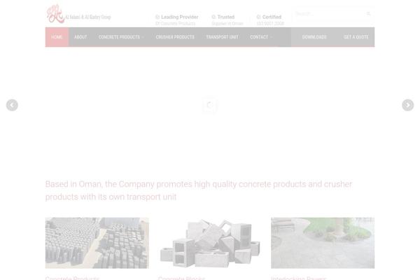 Factory theme site design template sample