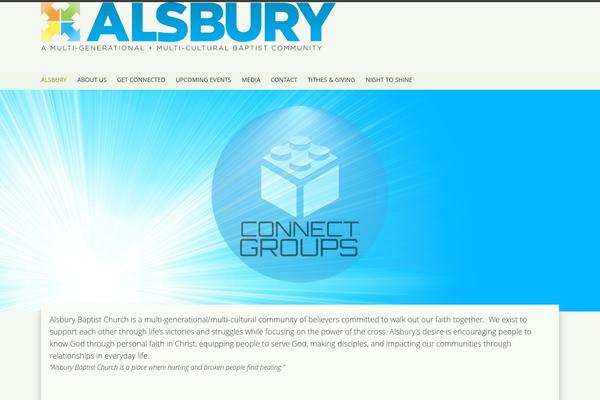 Genesis Church theme site design template sample