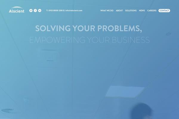 alscient.com site used Alscient