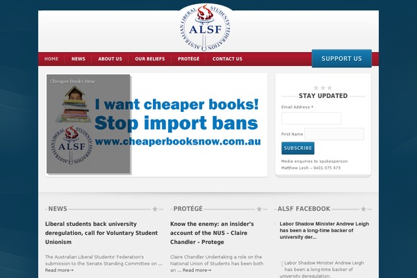 alsf.org.au site used Vox-populi