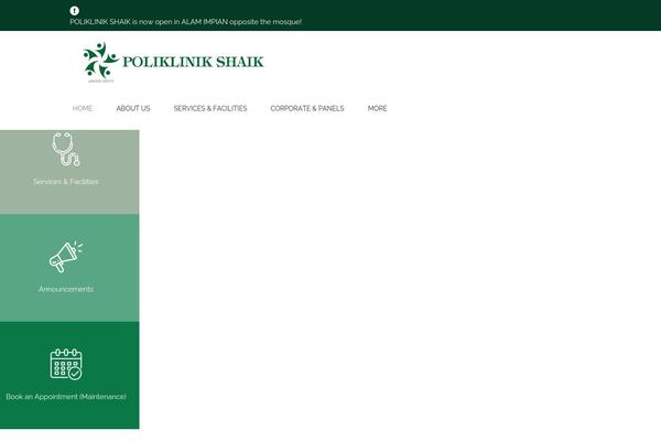 Porto Child theme site design template sample