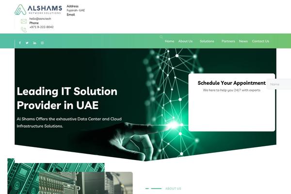 Braintech theme site design template sample