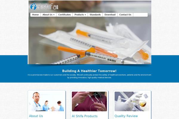Site using Tiny Carousel Horizontal Slider plugin