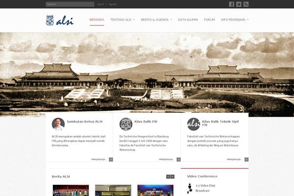 Site using Tweet Blender plugin