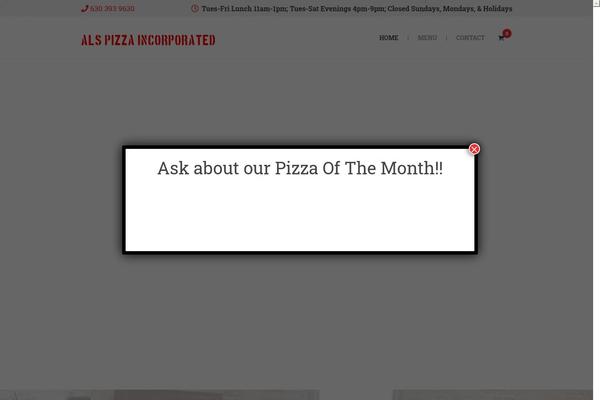 Fooddy theme site design template sample