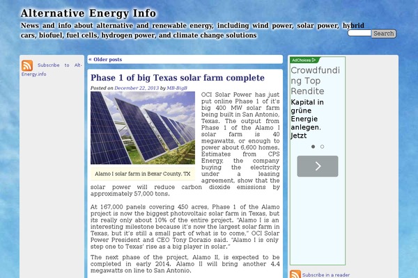 alt-energy.info site used Kippis