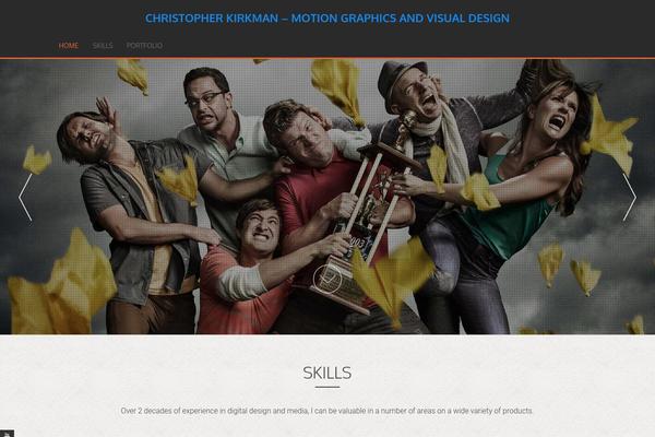 AccessPress Parallax theme site design template sample