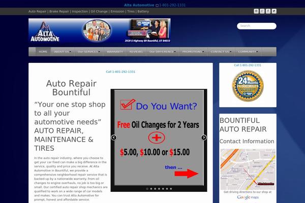 iFeature theme site design template sample