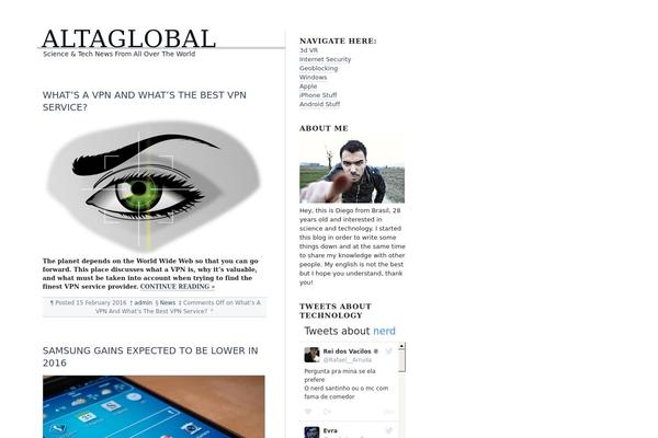 blog.txt theme site design template sample