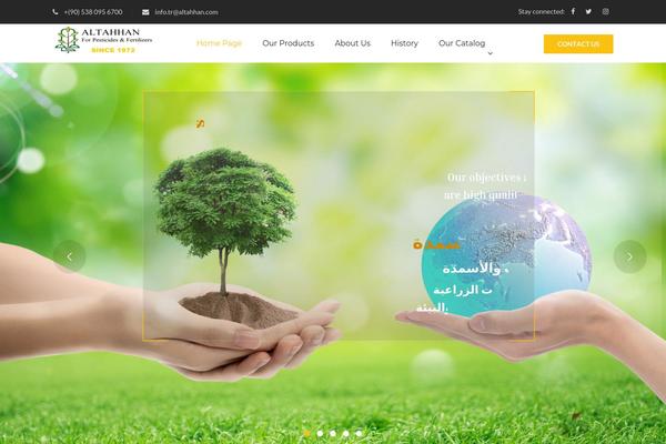 Site using WP Slick Slider and Image Carousel plugin