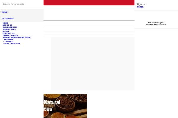 Site using Wc-frontend-manager plugin