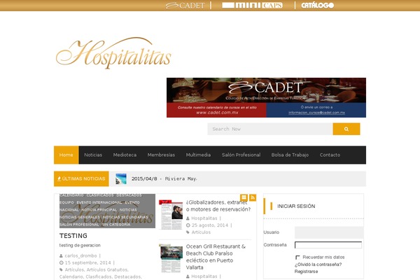 Agazine theme site design template sample