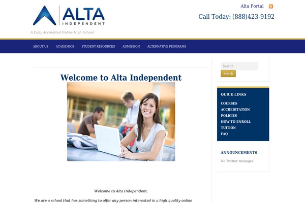 Academica Pro theme site design template sample