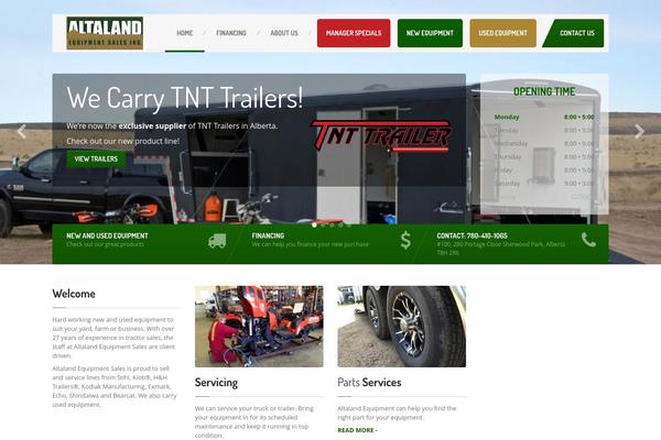 CarPress theme site design template sample
