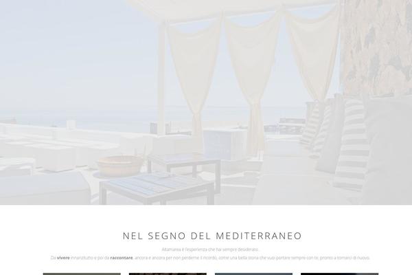 NUVO theme site design template sample