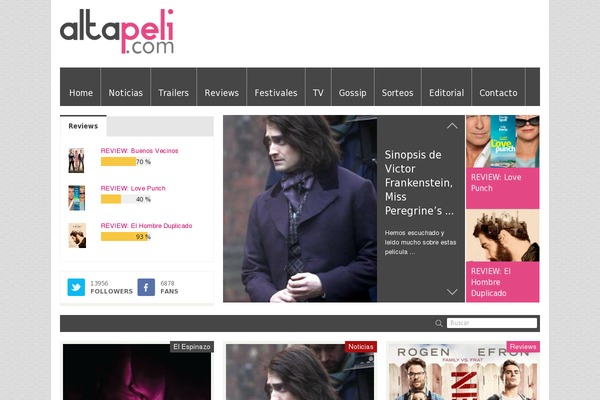 Click-mag theme site design template sample