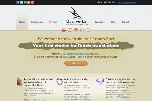 Amplus theme site design template sample