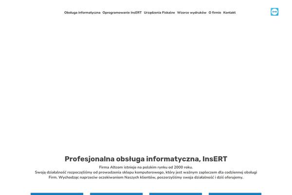 altcom.com.pl site used Kinga-kowalczyk