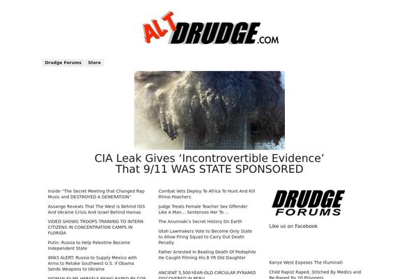altdrudge.com site used Wp Drudge V2