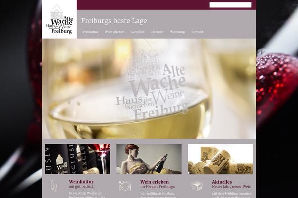 alte-wache.com site used Gcm-wp-html5bs3