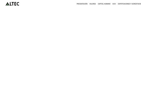 altec.es site used Sinclair
