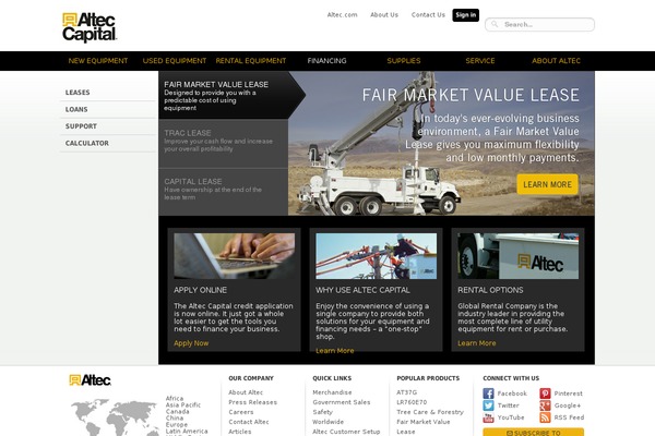 alteccapital.com site used Altec_capital