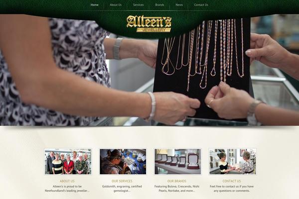 Ingrid theme site design template sample