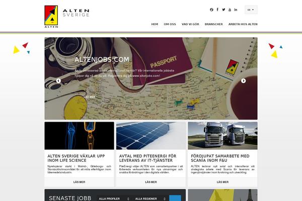 Webfactory theme site design template sample