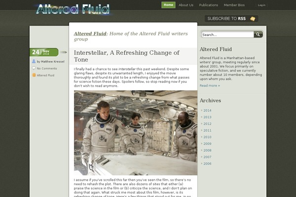 alteredfluid.com site used OneRoom