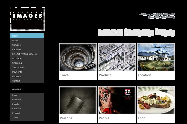 Gridlocked theme site design template sample