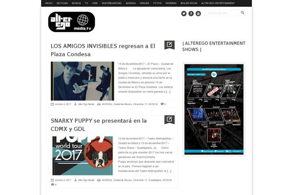 Site using WordPress Lazy Load plugin