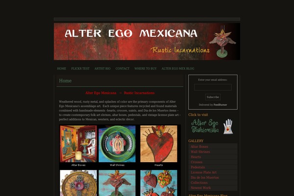 Chaoticsoul theme site design template sample