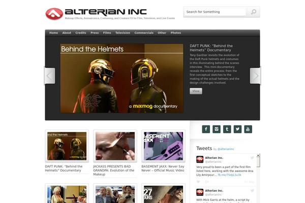 Uncode theme site design template sample