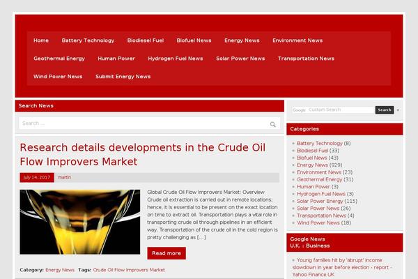 Leeway theme site design template sample