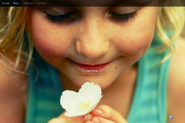 Blossom Fashion theme site design template sample