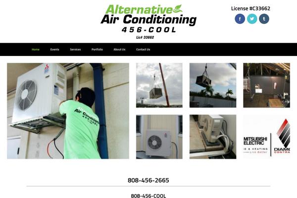alternativeairconditioning.com site used Aact