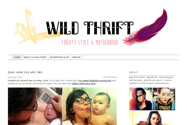 alternativehousewife.com site used Tentbloggerstarter_10