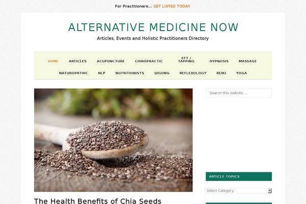 Daily Dish Pro theme site design template sample