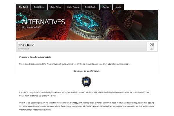 Clear Style theme site design template sample