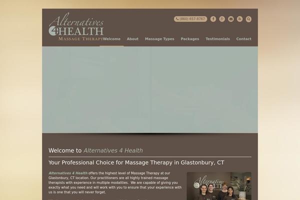 Stack theme site design template sample