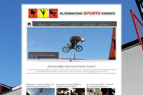 alternativesportsevents.com site used Tranzparency