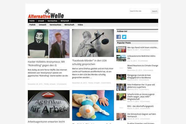 Site using Post Views Counter plugin