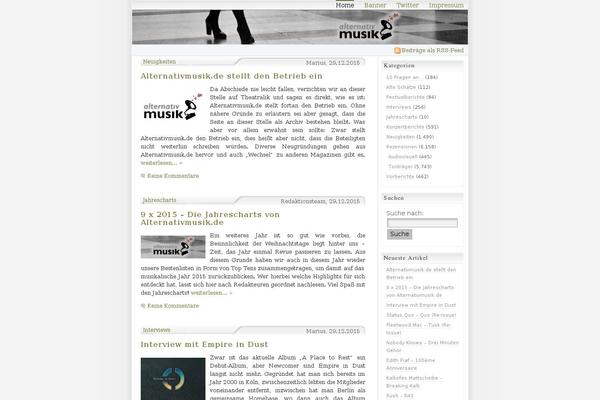 alternativmusik.de site used Shadedgrey