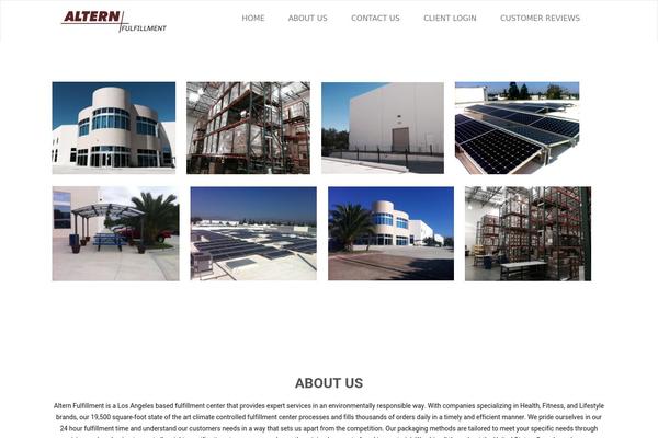 Starter theme site design template sample